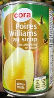 Poires Williams au sirop