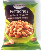 Pistaches grillées et salées