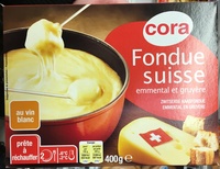 Fondue Suisse Emmental et Gruyère au Vin Blanc (16,5% MG)