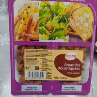 Amandes Entières Décortiquées 125 Grammes