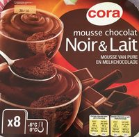 Mousse chocolat noir&lait