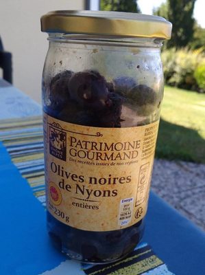 Patrimoine Gourmand Olives Noires De Nyons