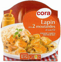 Lapin aux 2 Moutardes et Son Riz