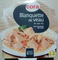 Blanquette de veau et son riz