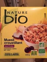 Muesli croustillant aux fruits bio