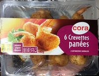 6 Crevettes Panées