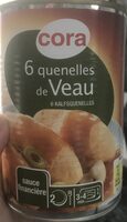 Quenelles de veau sauce financière