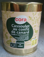 Cassoulet au confit de canard
