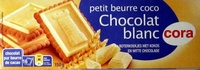 Petit beurre coco Chocolat blanc