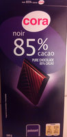 Noir 85% cacao pure chocolade