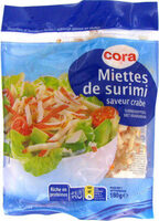 Miettes De Surimi, 180 Grammes, Marque Cora