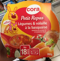 Petits repas - Légumes & Volaille à la basquaise