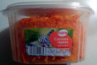 Carottes râpées