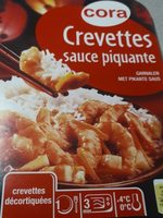 Crevettes sauce piquante