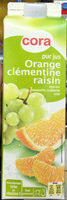 Pur jus Orange Clémentine Raisin