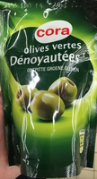 Olives vertes dénoyautées