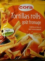 Tortillas rolls goût fromage