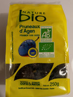 Nature Bio Pruneaux D'agen Entier (avec Noyaux) Calibre Très Gros