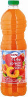 Boisson aux fruits pèche abricot