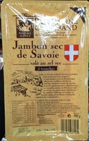 Jambon sec de Savoie salé au sel sec