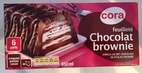 Feuilleté Chocolat Brownie croquant parfum cacao