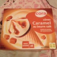 Cône caramel