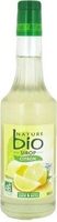 Sirop de citron Bio