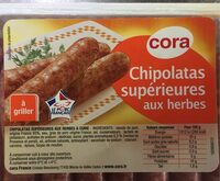 Chipolatas superieures aux herbes