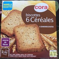 Biscottes 6 céréales