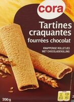 Tartines Craquantes Fourrés Chocolat