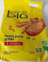 Nature bio petits pains grillés