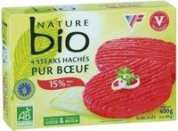 Steaks Hachés 15%