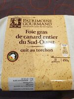Foie gras de canard entier du Sud-Ouest cuit au torchon