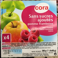 Sans sucres ajoutés Pomme Framboise