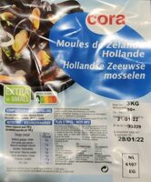 Moules de Zélande