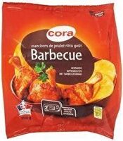 Manchons de poulet rôtis - goût barbecue