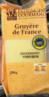 Gruyère de France - Fromage à pâte pressée cuite