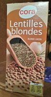 Lentilles blondes