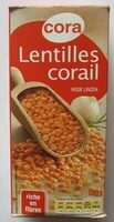 Lentilles corail