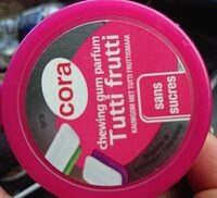 Chewing-Gum parfum - Tutti frutti (sans Sucre)