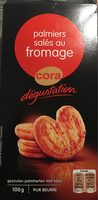 Palmiers salés au fromage