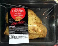 Filets de Limande du Nord meunière