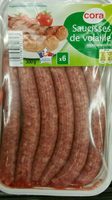 Saucisses de volaille