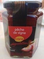 Confiture pêche de vigne