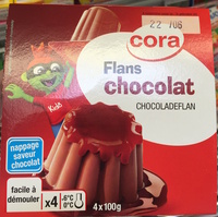 Flans chocolat (x 4)
