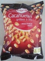 Cacahuètes grillées à sec