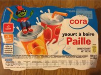 Yaourt a boire paille