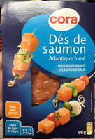Dés de saumon Atlantique fumé