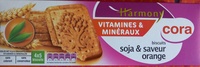 Biscuits soja & saveur orange