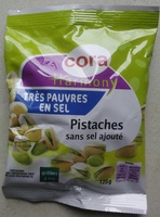 Pistaches sans sel ajouté